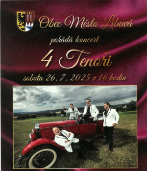 4 Tenoři - koncert v Kostele Svaté Anny a Svatého Jakuba Většího ve Staré Vodě. 1