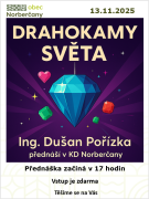 přednáška o drahokamech